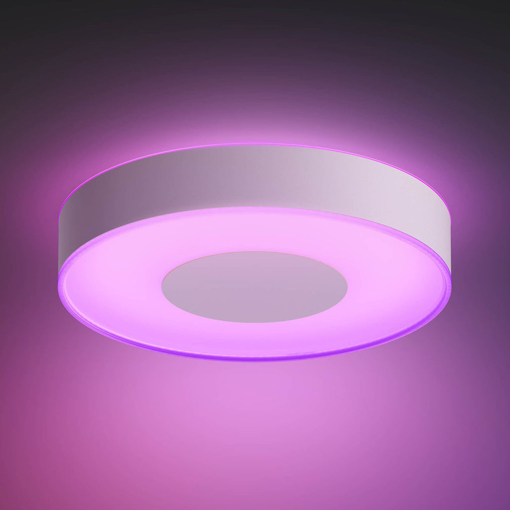 LED taklampe Infuse dimbar CCT+RGB Ø38 cm hvit nærbilde
