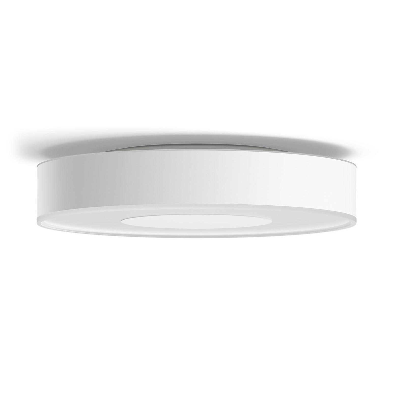 LED taklampe Infuse dimbar CCT+RGB Ø38 cm hvit side