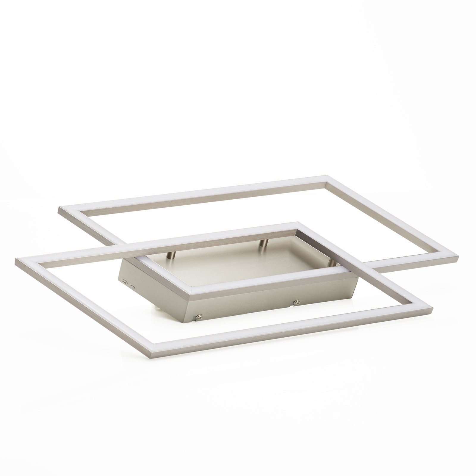 LED taklampe Inigo dimbar 2-lys stål 54 cm Paul Neuhaus detalj