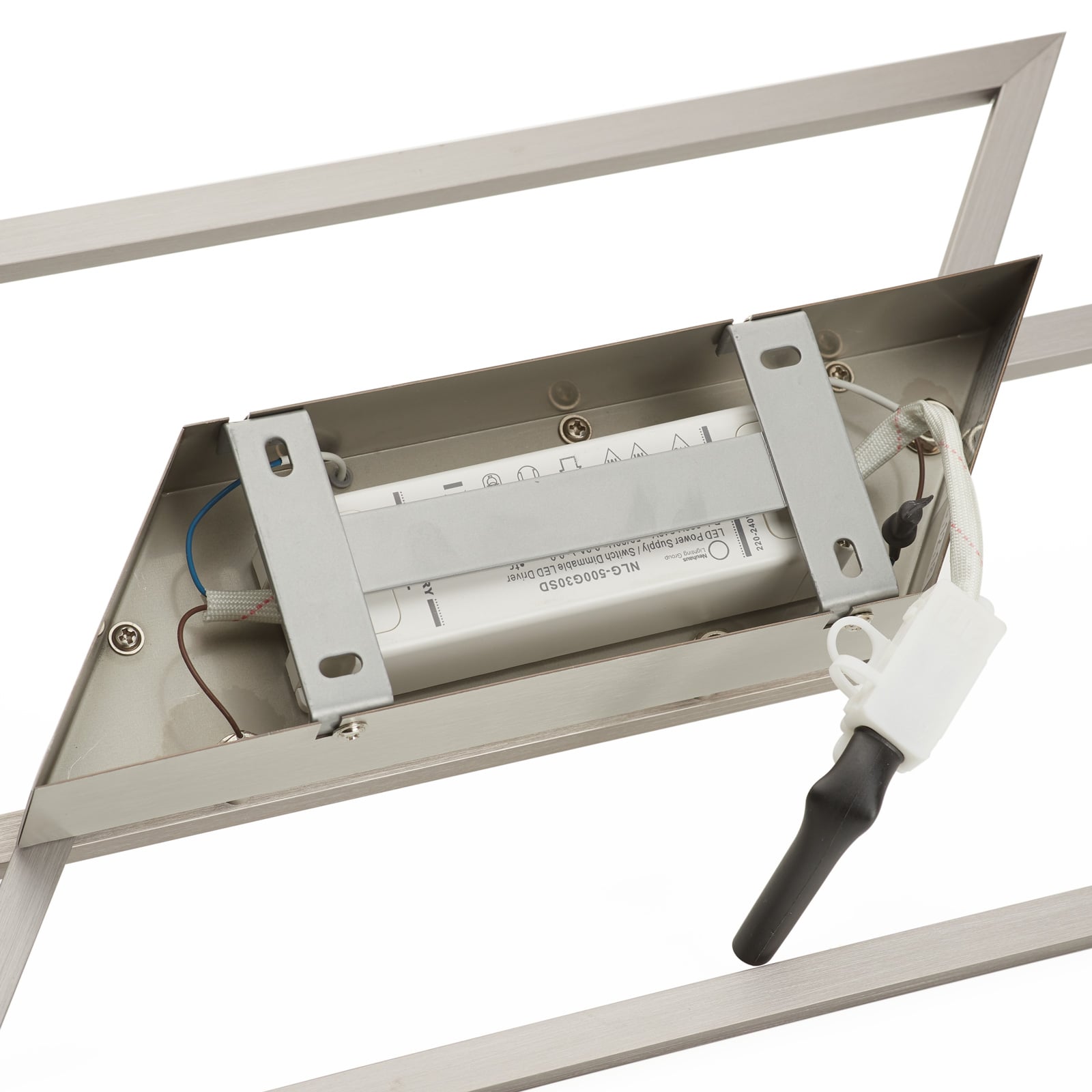 LED taklampe Inigo dimbar 2-lys stål 54 cm Paul Neuhaus side