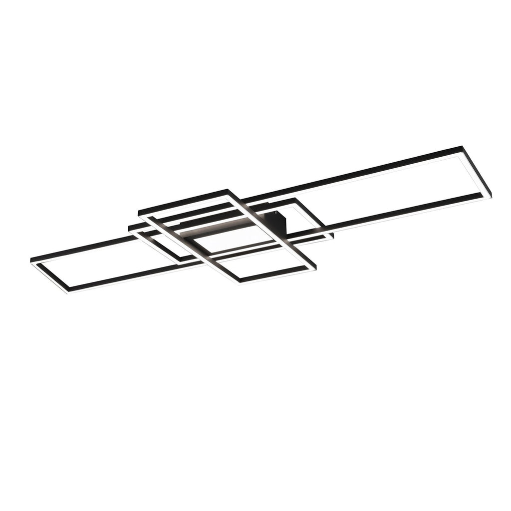 LED taklampe Irvine CCT dimbar antrasitt 105 cm 60W bakside