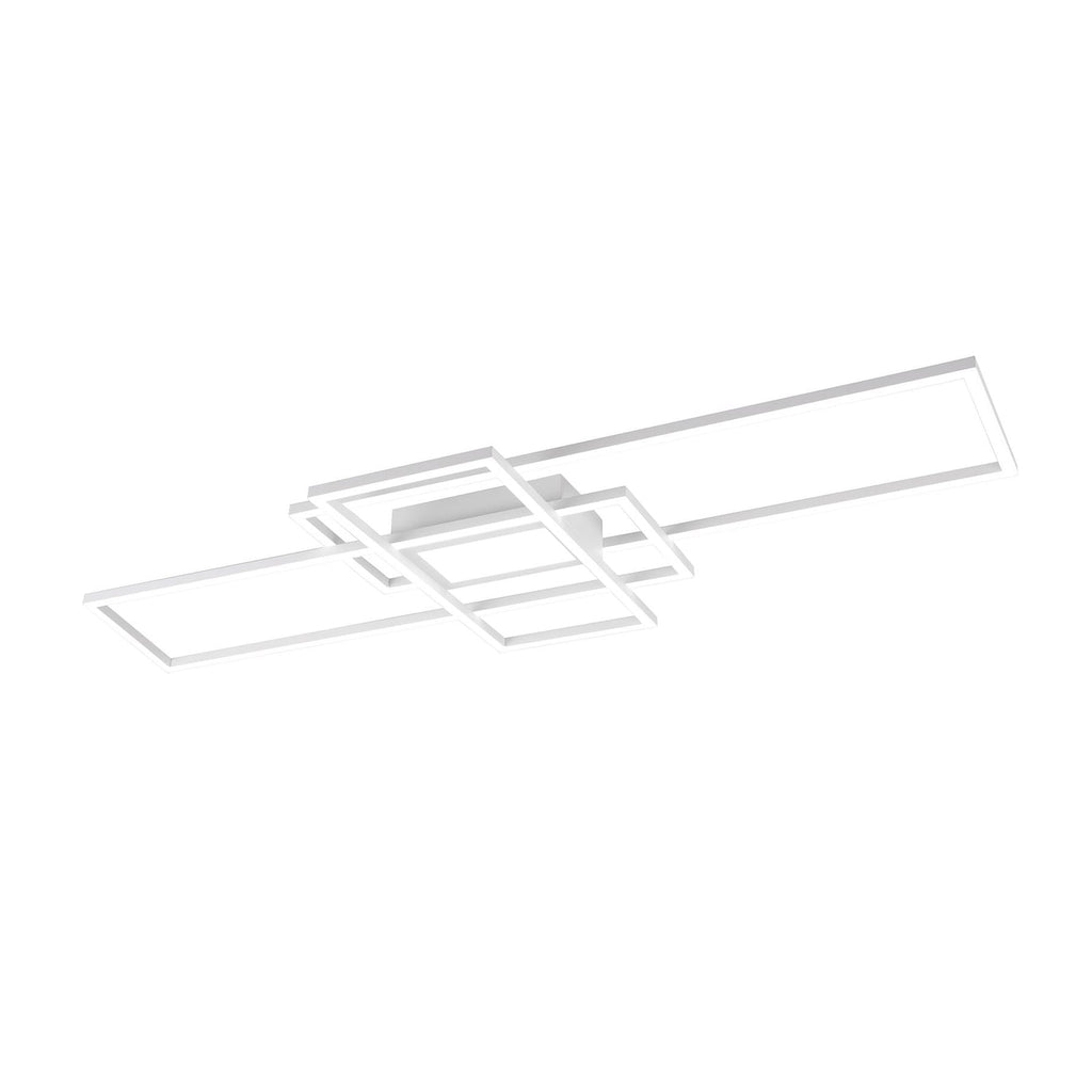 LED taklampe Irvine CCT dimbar hvit matt bakside