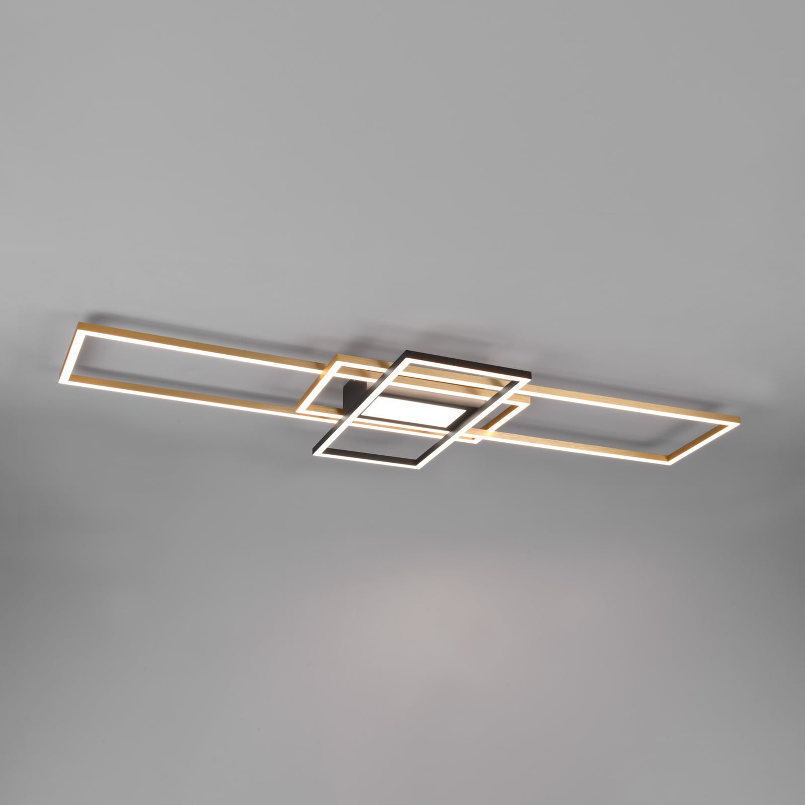 LED taklampe Irvine CCT dimbar med fjernkontroll 105 cm forfra