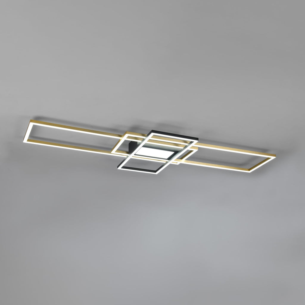 LED taklampe Irvine CCT dimbar med fjernkontroll 105 cm bakside