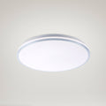 LED taklampe Isabell krom/hvit forfra