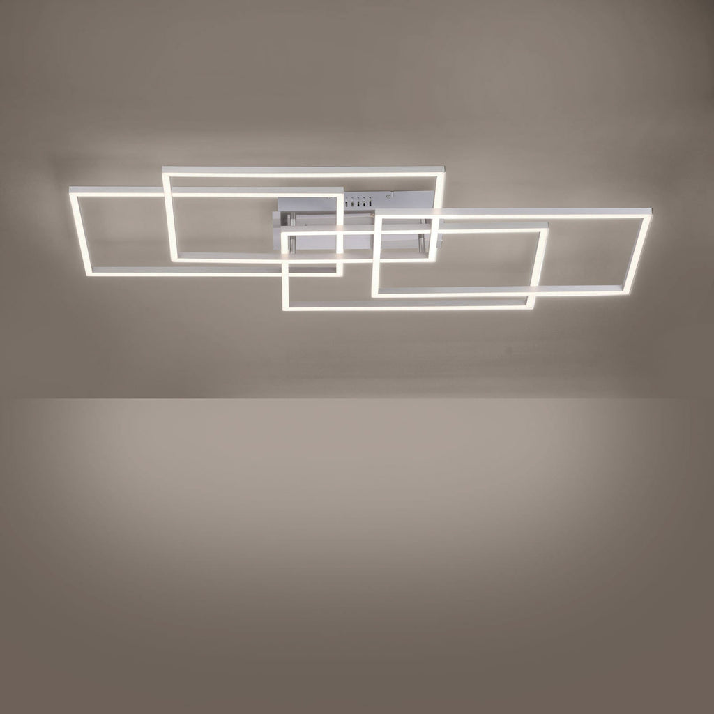 LED taklampe Iven dimbar stål detaljbilde