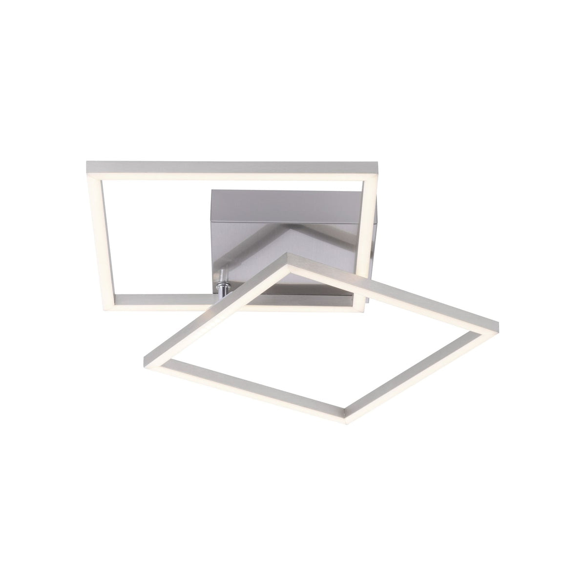 LED taklampe Iven rustfritt stål 35,9x35,9 cm 14W detalj