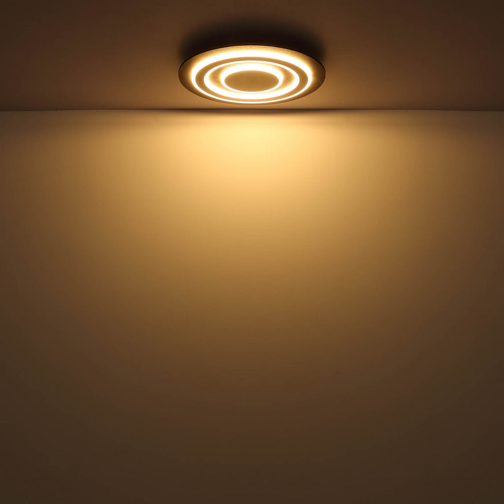 LED taklampe Jayden antrasitt i moderne interiør