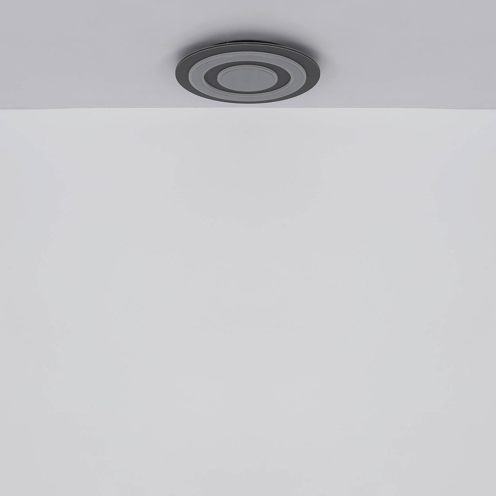LED taklampe Jayden antrasitt sett ovenfra