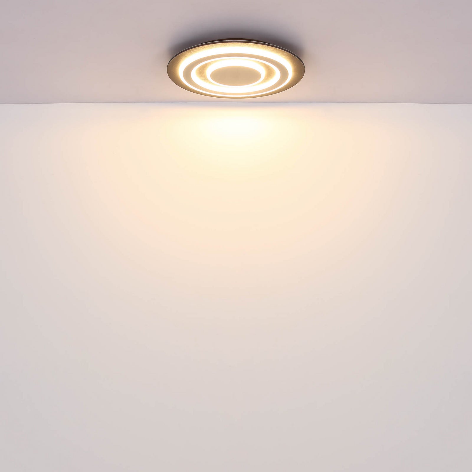 LED taklampe Jayden antrasitt med varmt lys