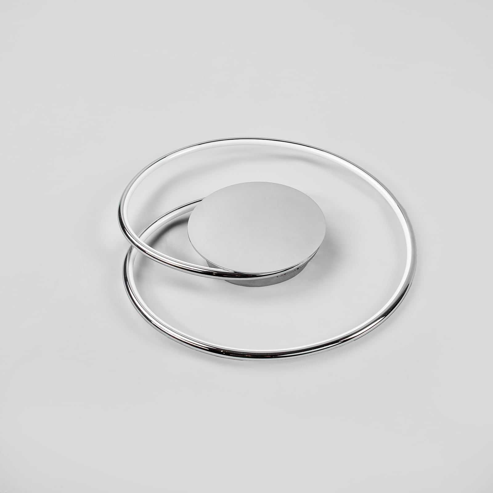 LED taklampe Joline 2er-sett krom/hvit sideprofil