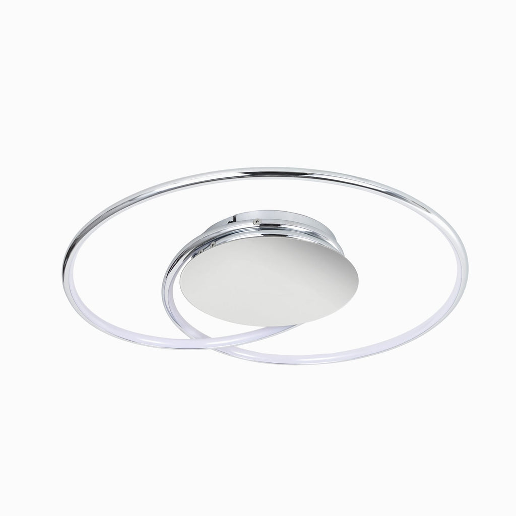 LED-taklampe Joline montert i stue
