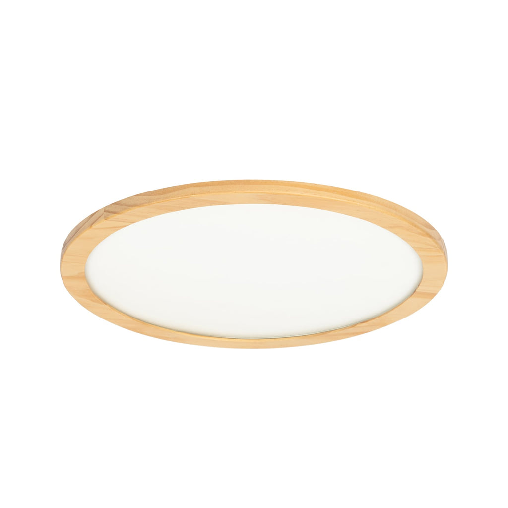 LED taklampe Joren CCT dimbar tre Ø48 cm detalj