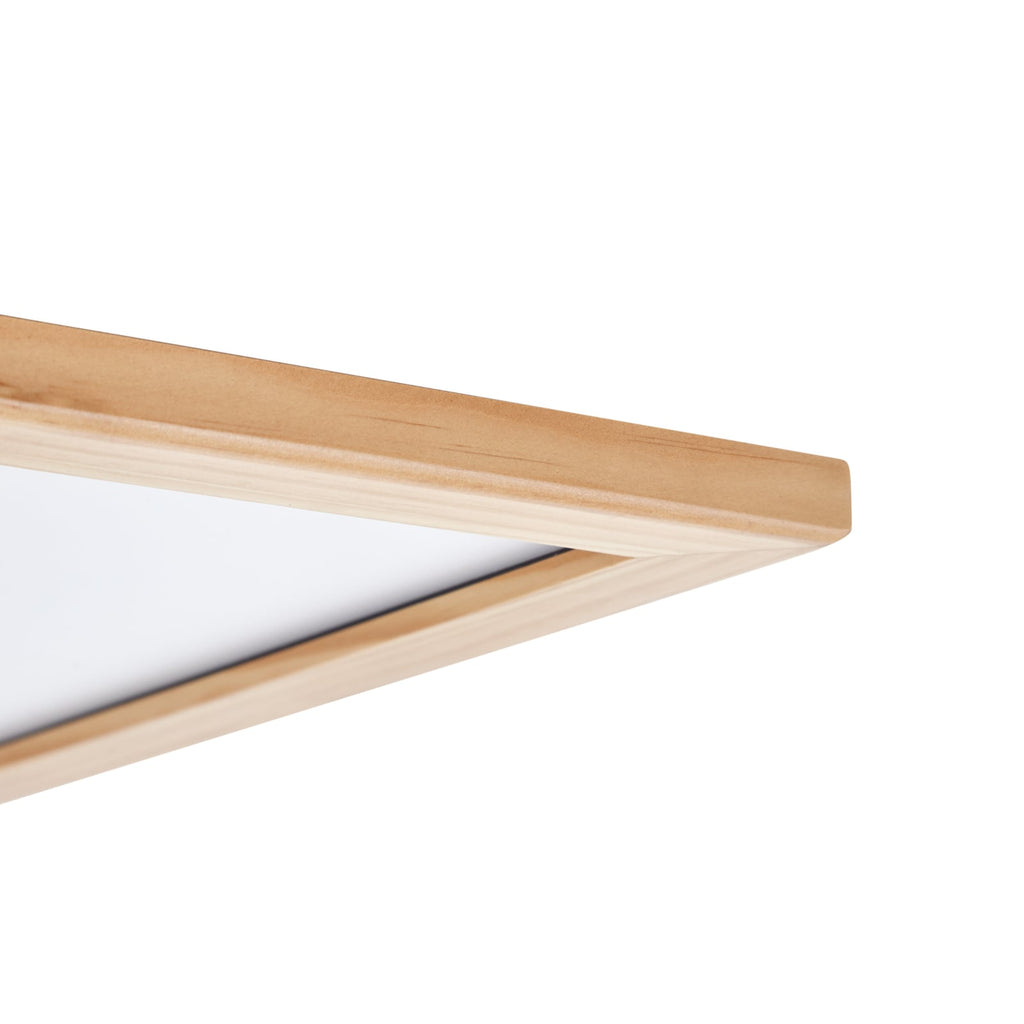 LED taklampe Joren dimbar tre/hvit 42x42 cm nærbilde