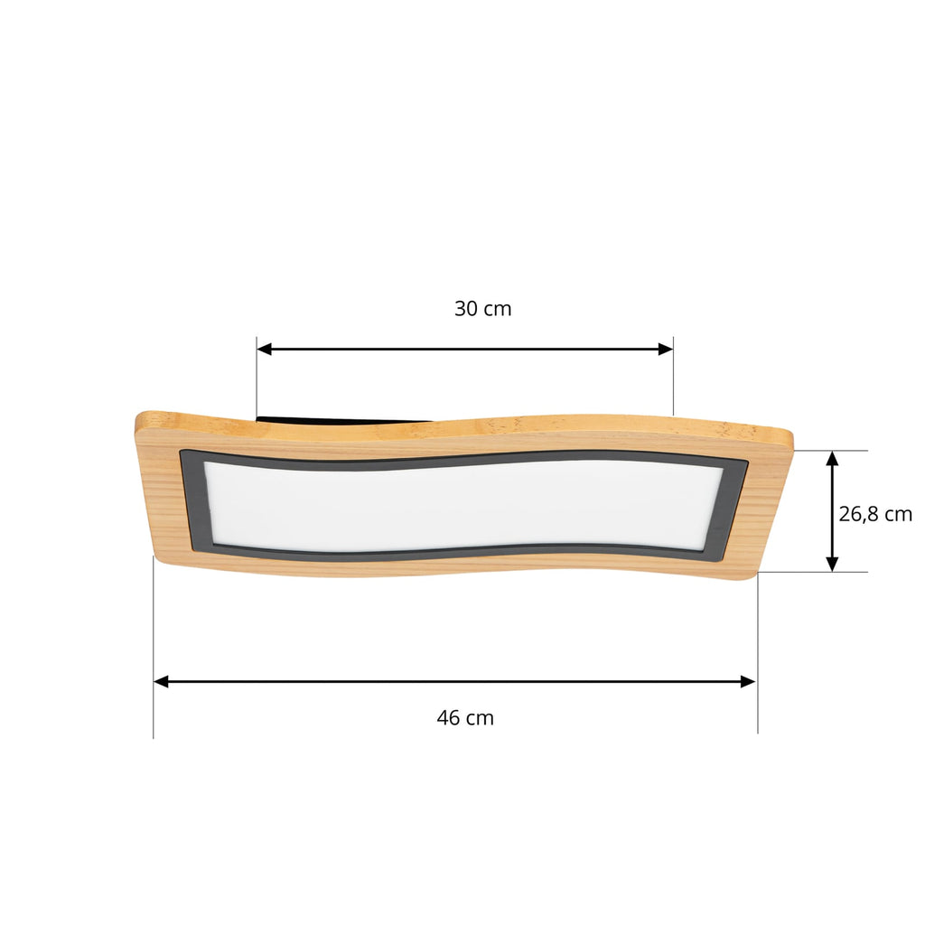 LED taklampe Joren montert i tak