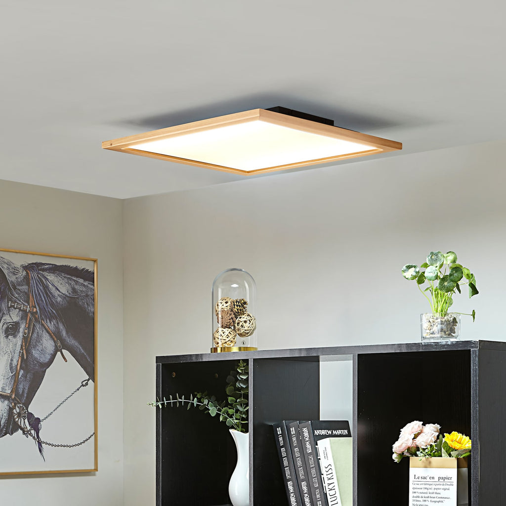 LED taklampe Joren tre CCT dimbar med fjernkontroll forfra