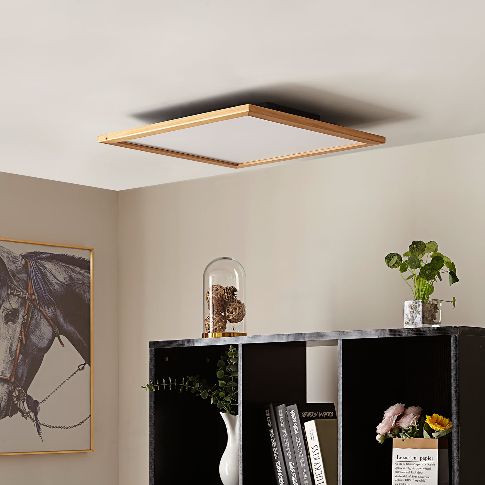 LED taklampe Joren tre CCT dimbar med fjernkontroll bakside