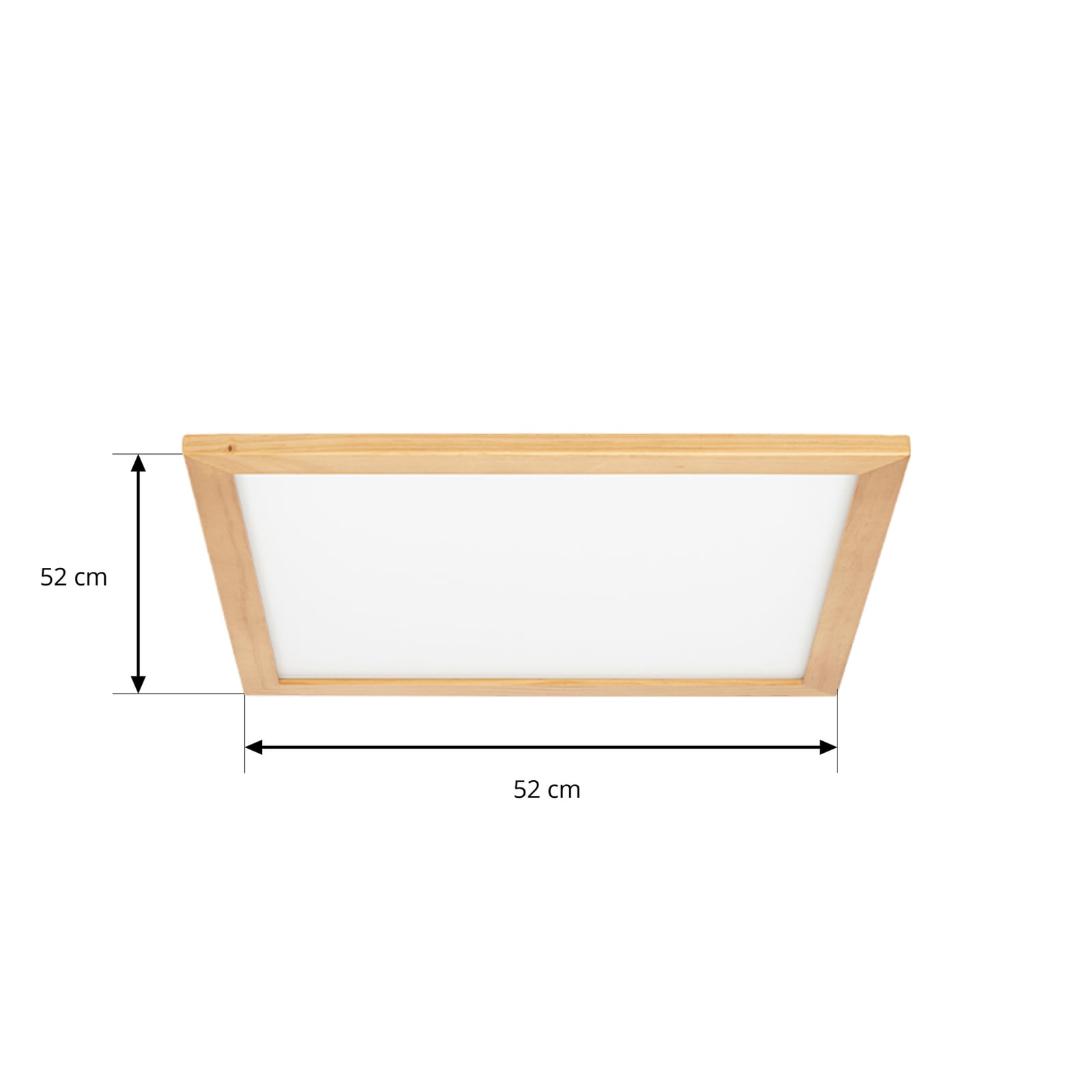 LED taklampe Joren tre CCT dimbar montert i rom