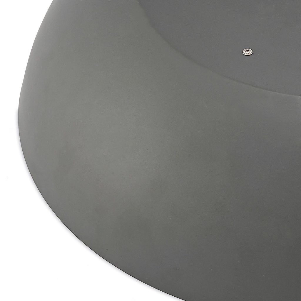 LED taklampe Juliven grå aluminium sideprofil
