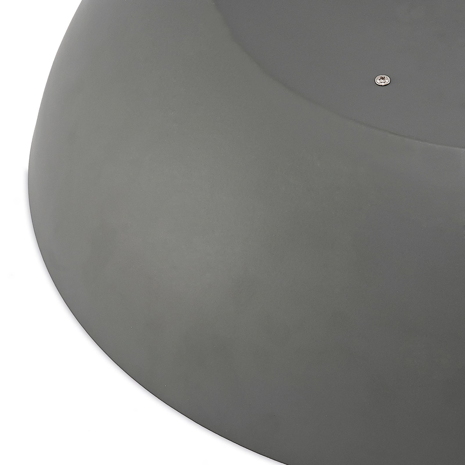LED taklampe Juliven grå aluminium sideprofil