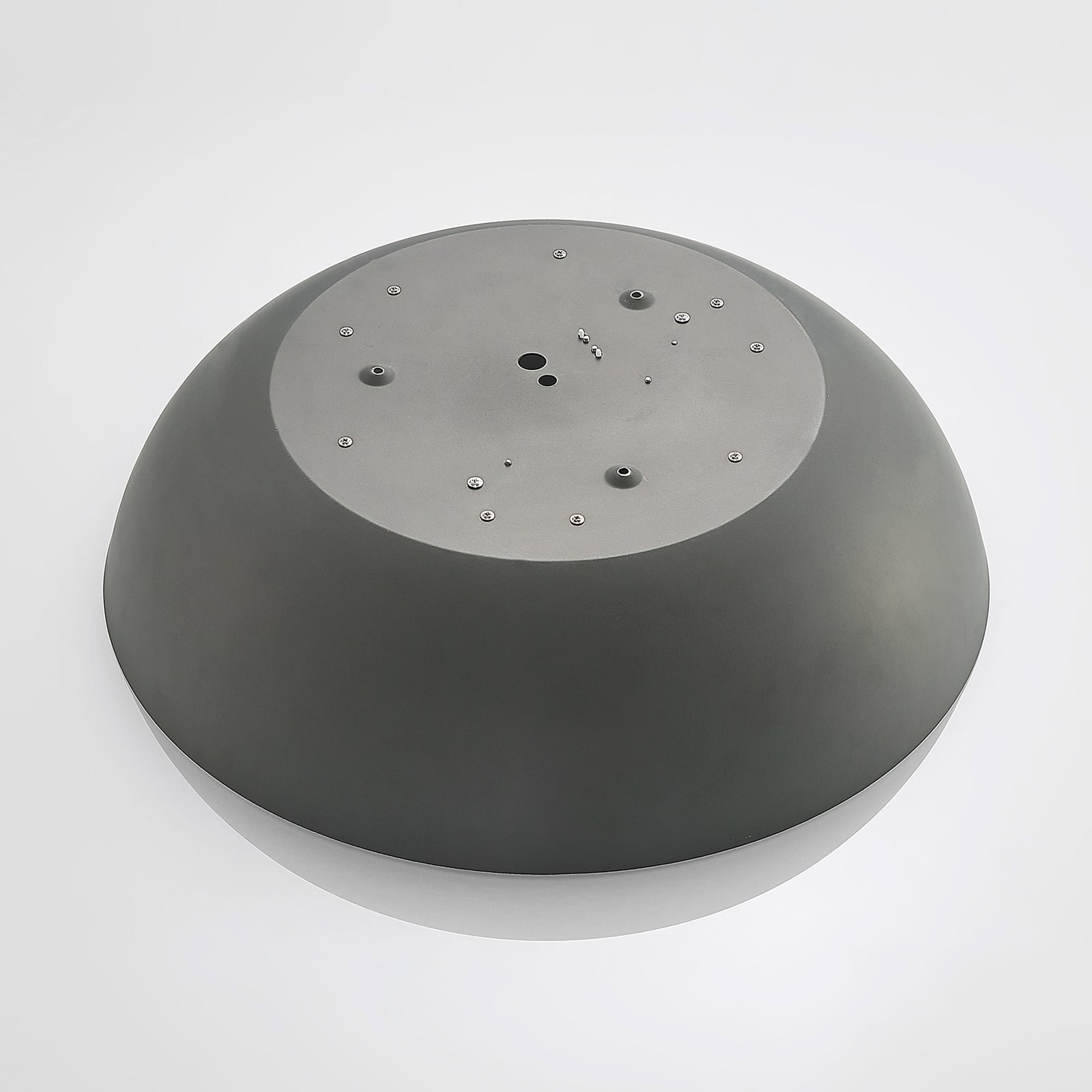 LED taklampe Juliven grå aluminium lyseffekt