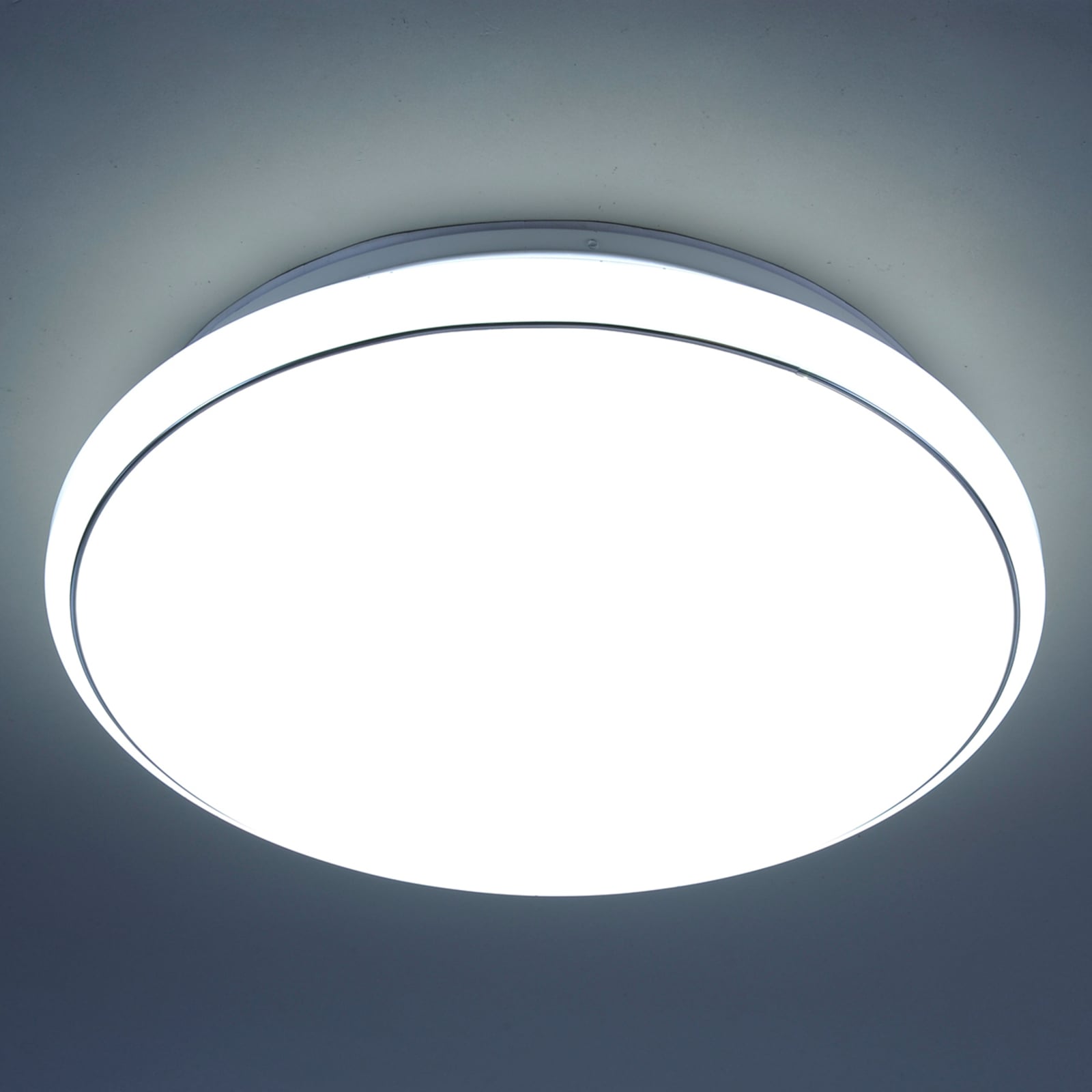 LED taklampe Jupiter stjernehimmel Ø60 cm montert i rom