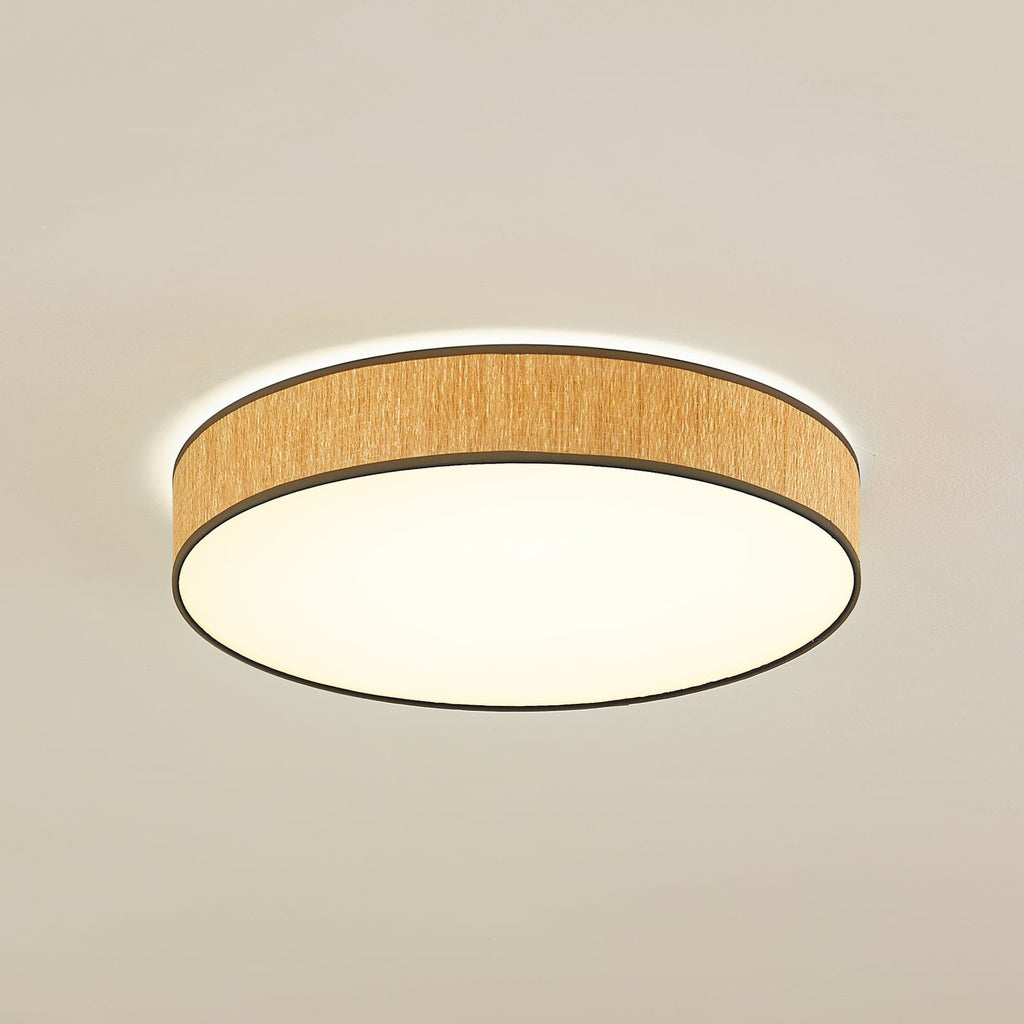 LED taklampe Jutis tang trefarget CCT Ø50 cm forfra