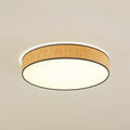 LED taklampe Jutis tang trefarget CCT Ø50 cm forfra