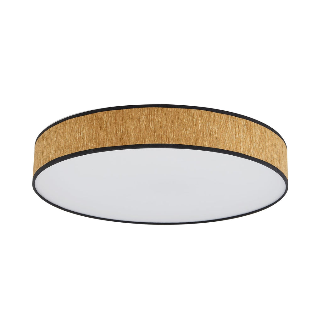 LED taklampe Jutis tang trefarget CCT Ø50 cm montert i rom