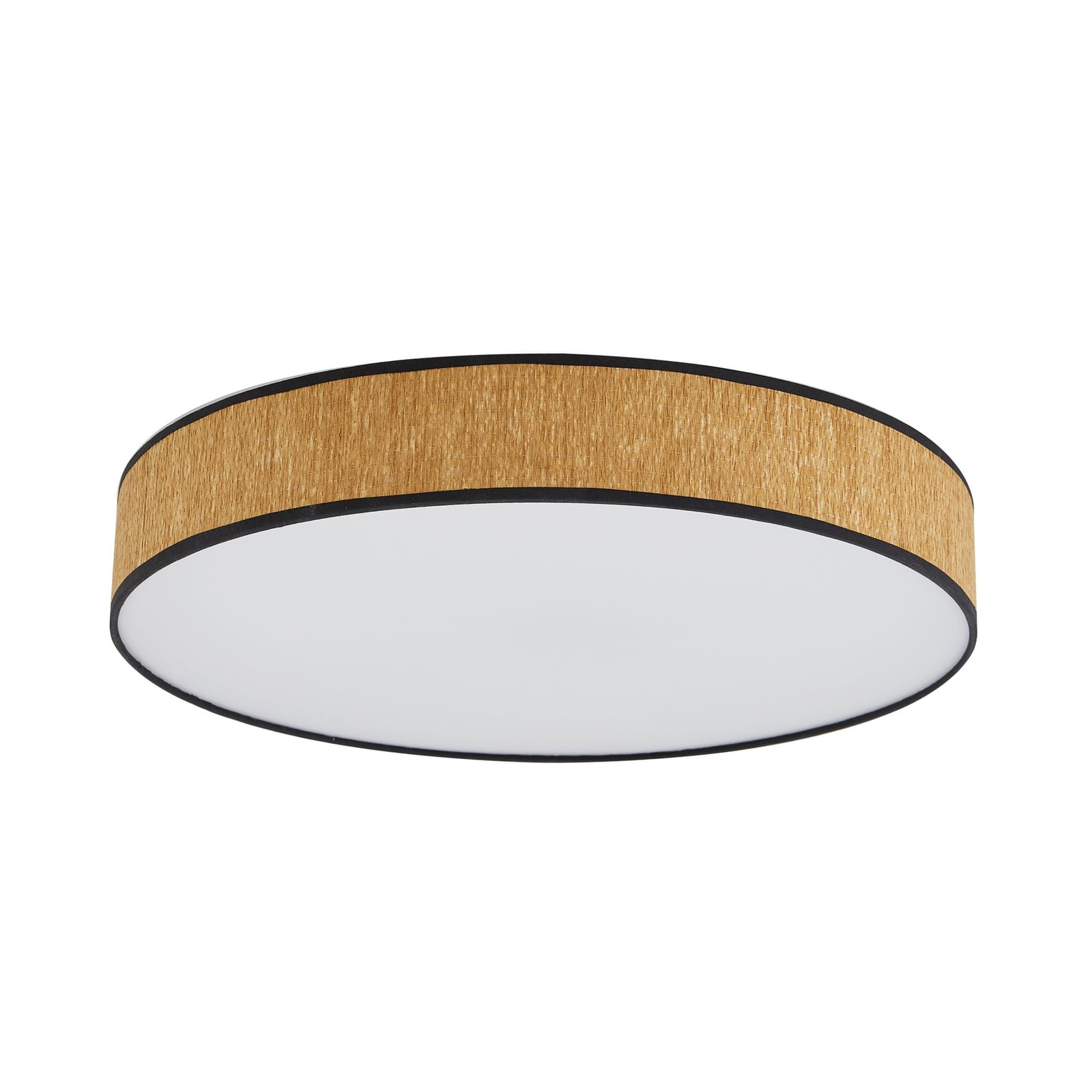 LED taklampe Jutis tang trefarget CCT Ø50 cm montert i rom