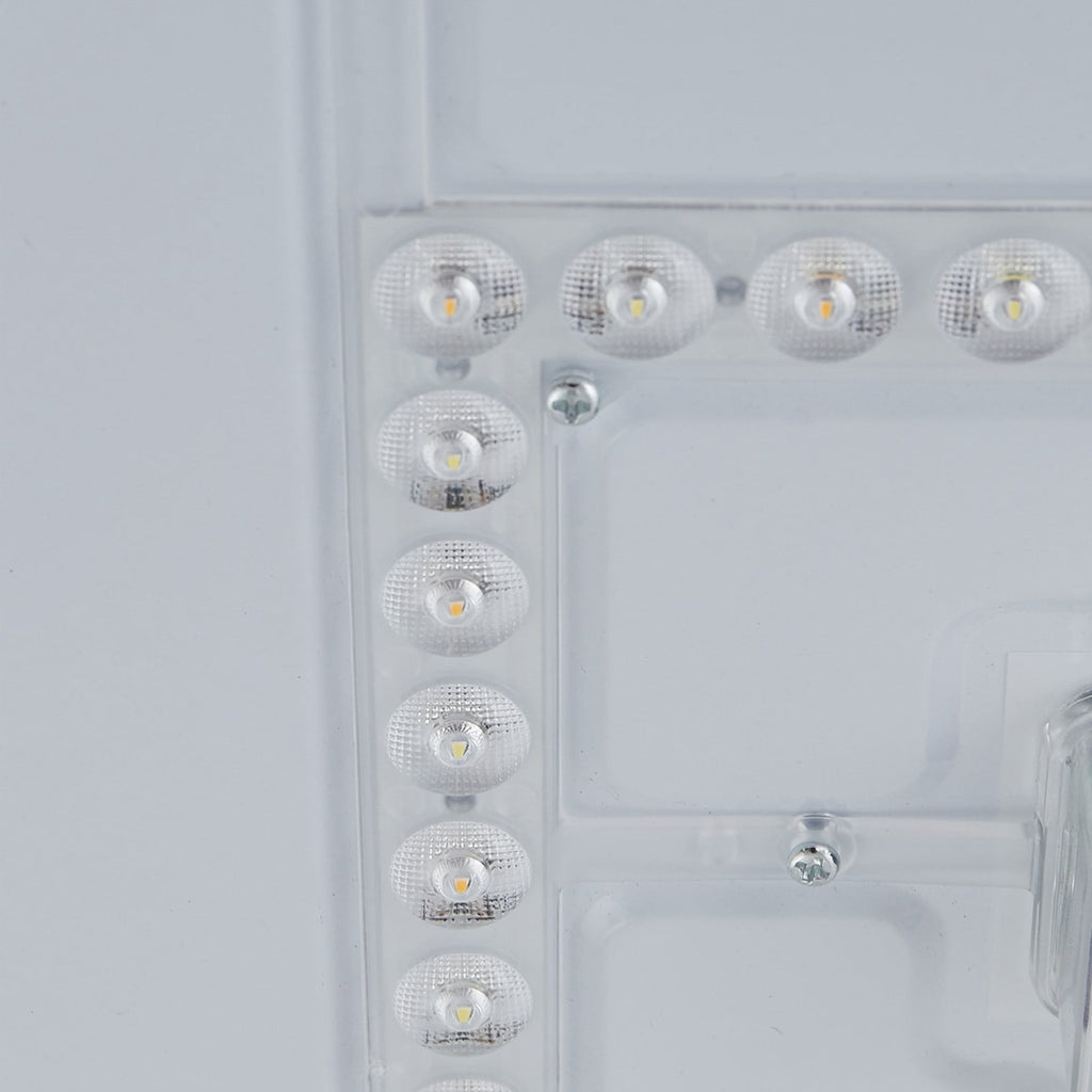 LED taklampe Jutis tang trefarget CCT Ø50 cm lysbryterfunksjon