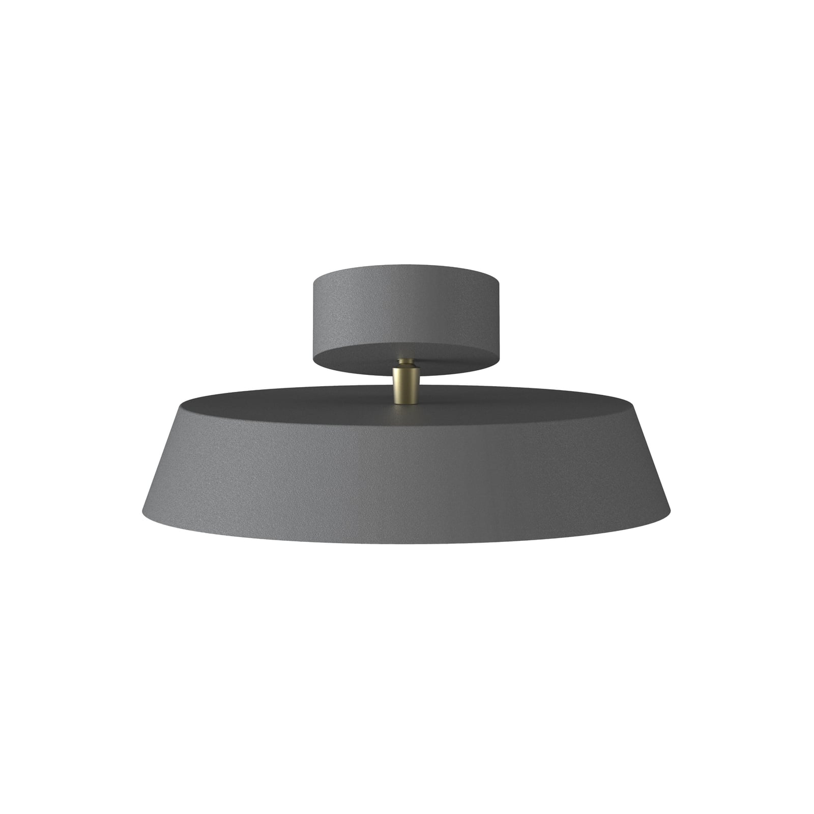LED taklampe Kaito 2 Dim grå dimbar forfra
