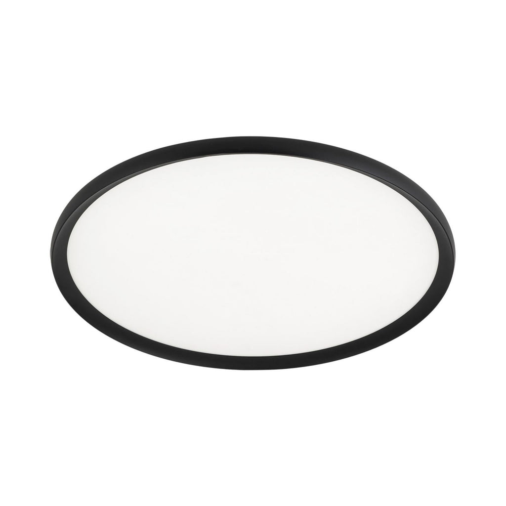 LED taklampe Kant svart Ø60 cm CCT dimbar 43W bakside