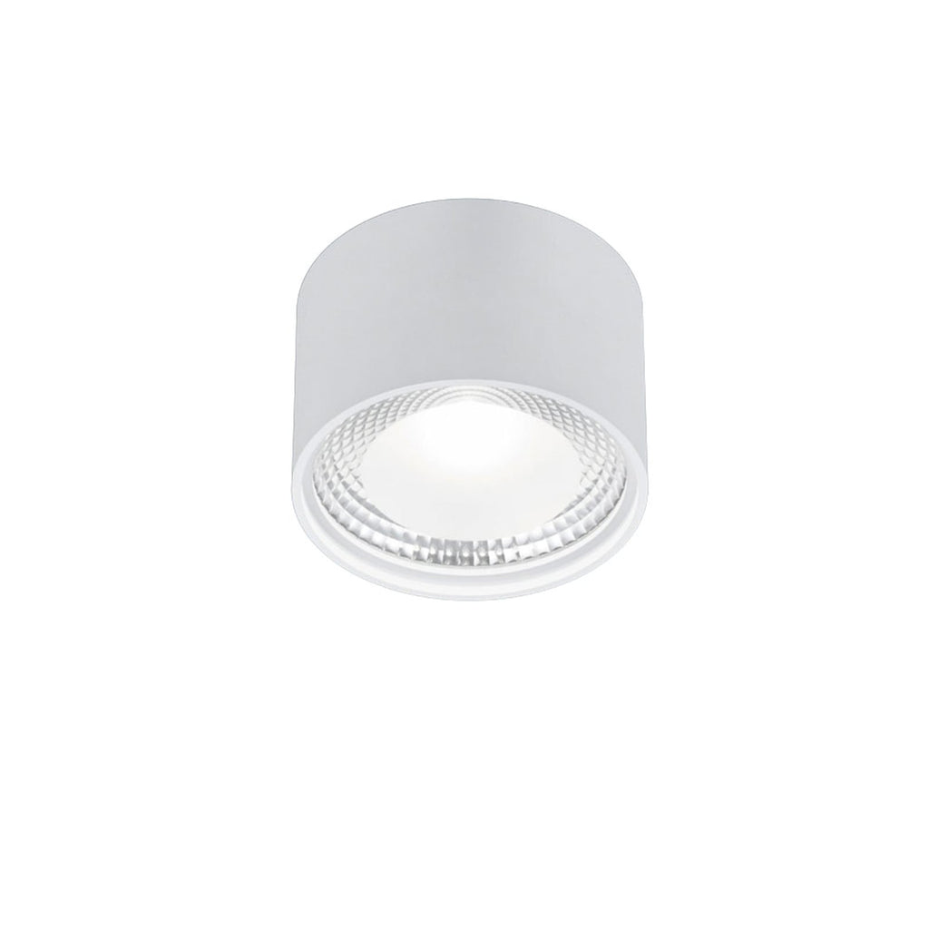 LED taklampe Kari rund dimbar matt hvit detalj