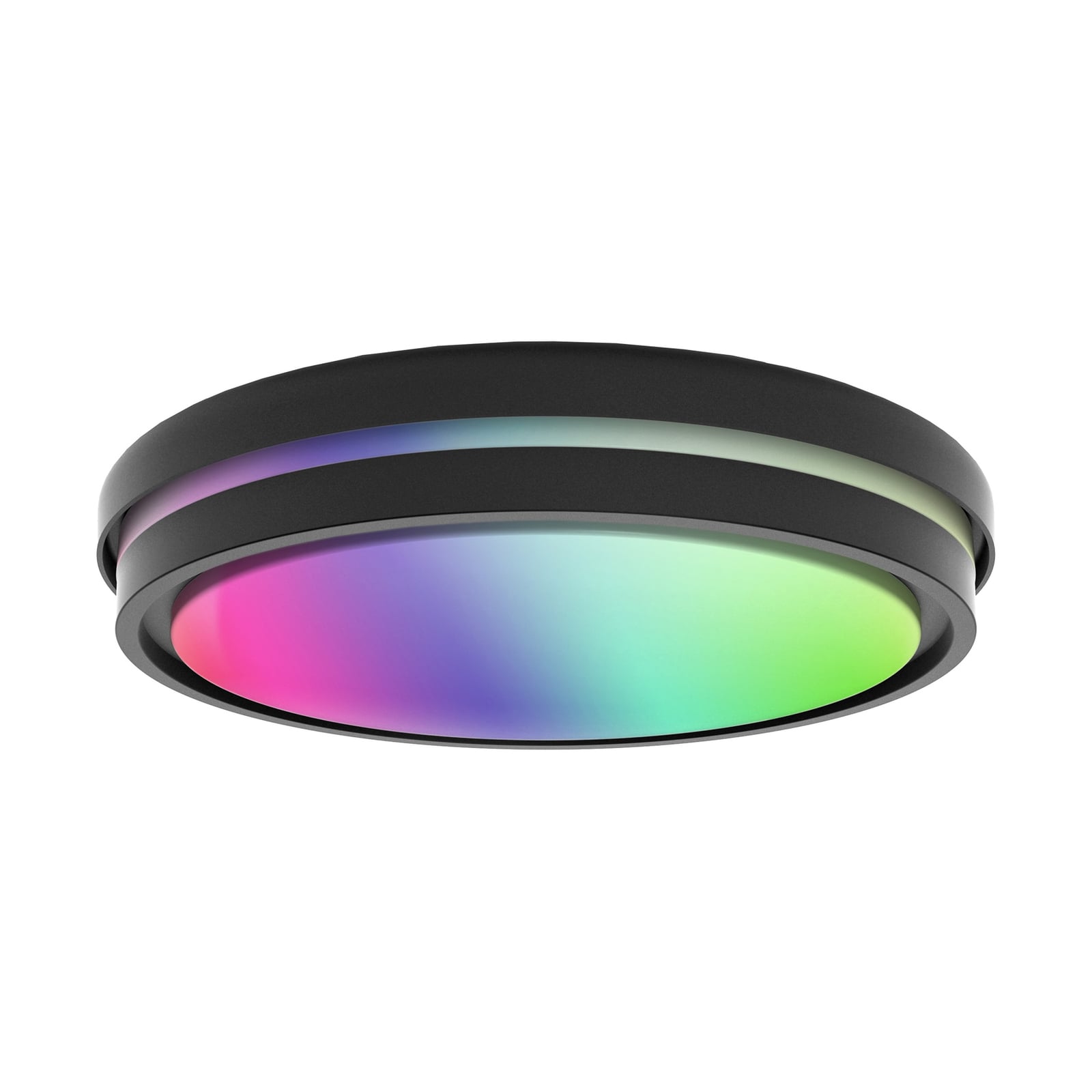 LED taklampe Kea dimbar RGB+CCT Ø52 cm med fjernkontroll bakside