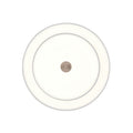 LED taklampe Keaton lysegrå CCT dimbar Ø40 cm forfra