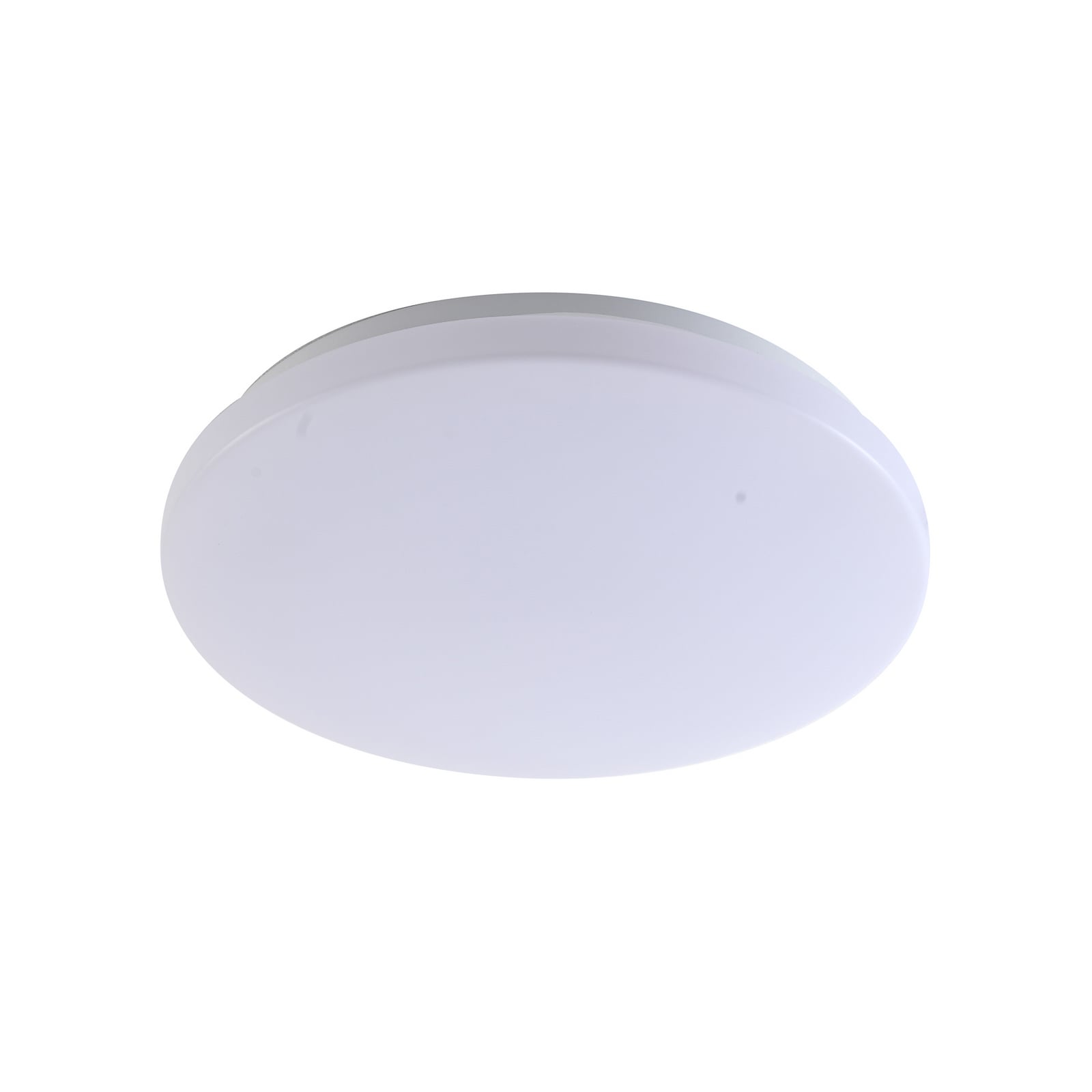 Lysfordeling fra LED taklampe Kirkola med bevegelsessensor