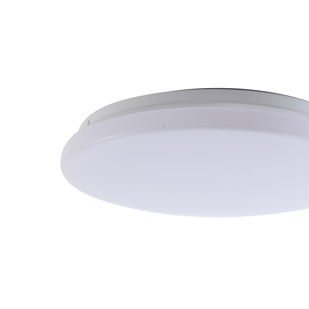 Nærbilde av LED-lyskilde i taklampe Kirkola