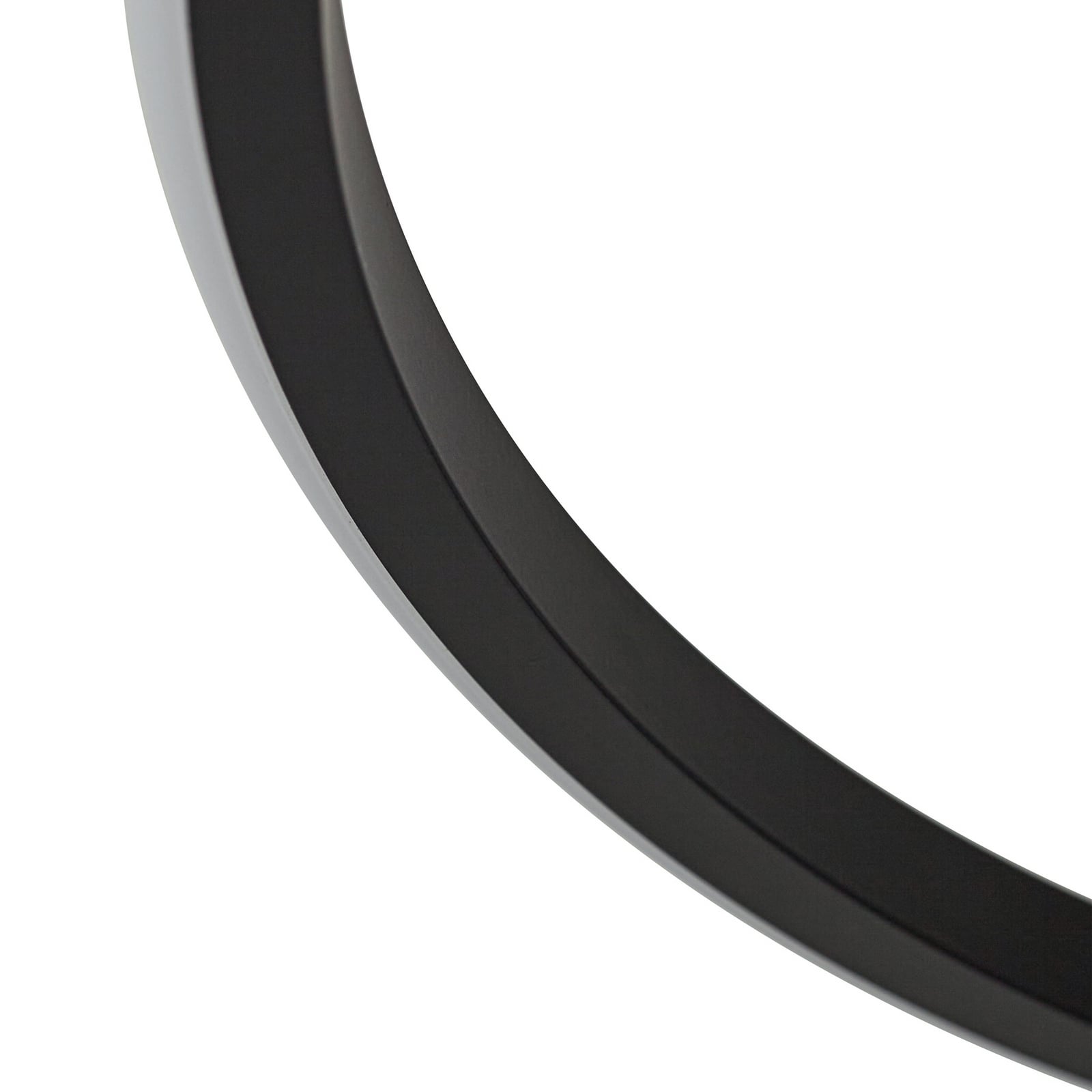 LED taklampe Kyron dimbar svart aluminium Ø45 cm med dimmerbryter