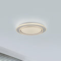 LED taklampe Lago dimbar hvit Ø40 cm CCT fjernkontroll forfra