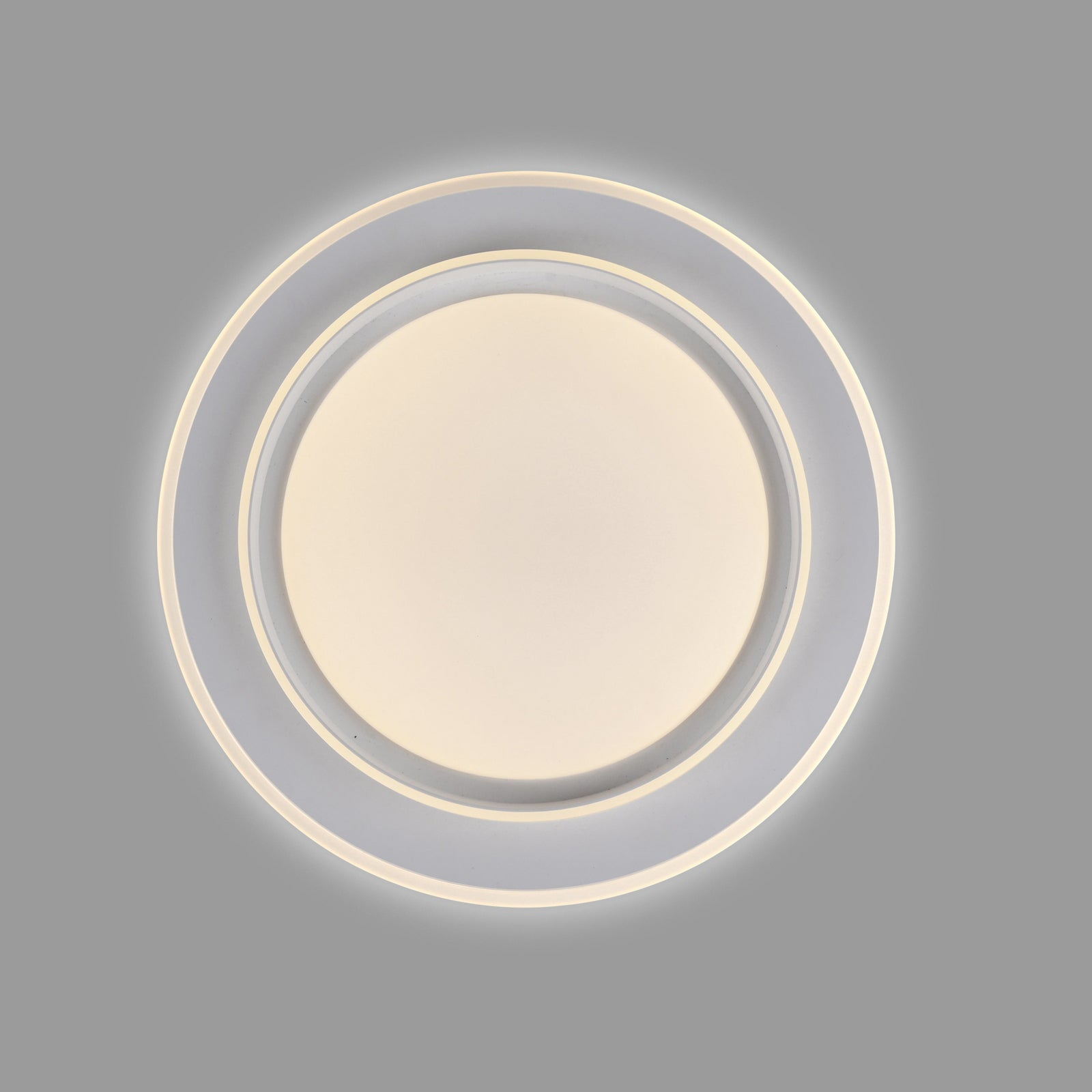 LED taklampe Lago dimbar hvit Ø40 cm CCT fjernkontroll fjernkontroll