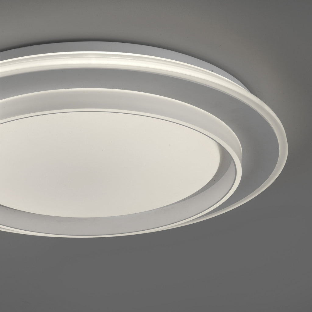 LED taklampe Lago dimbar hvit Ø40 cm CCT fjernkontroll lysmodus
