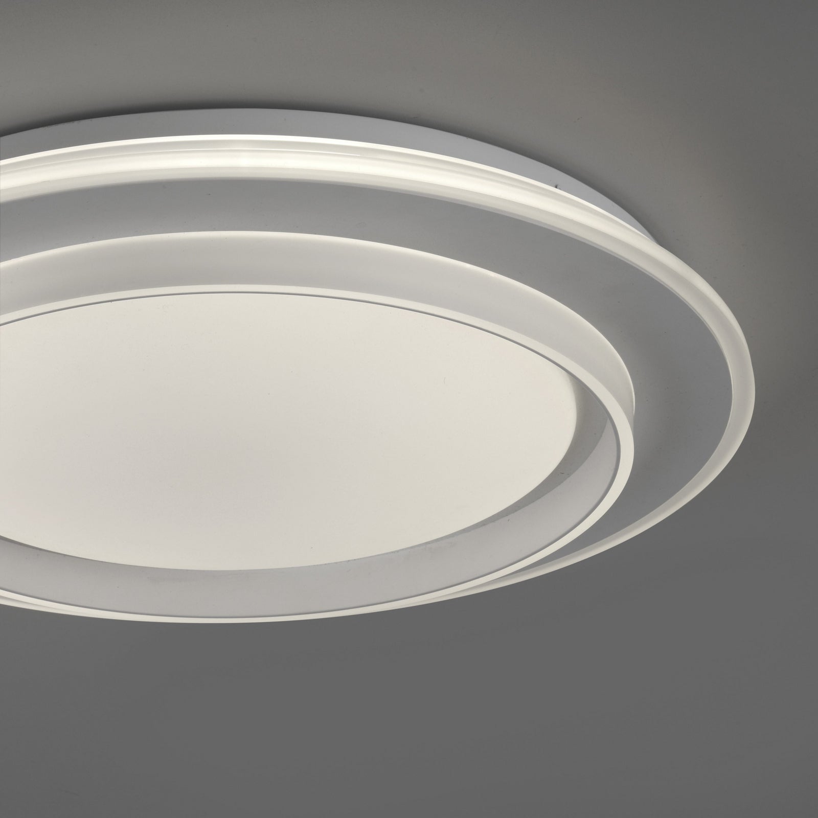 LED taklampe Lago dimbar hvit Ø40 cm CCT fjernkontroll lysmodus