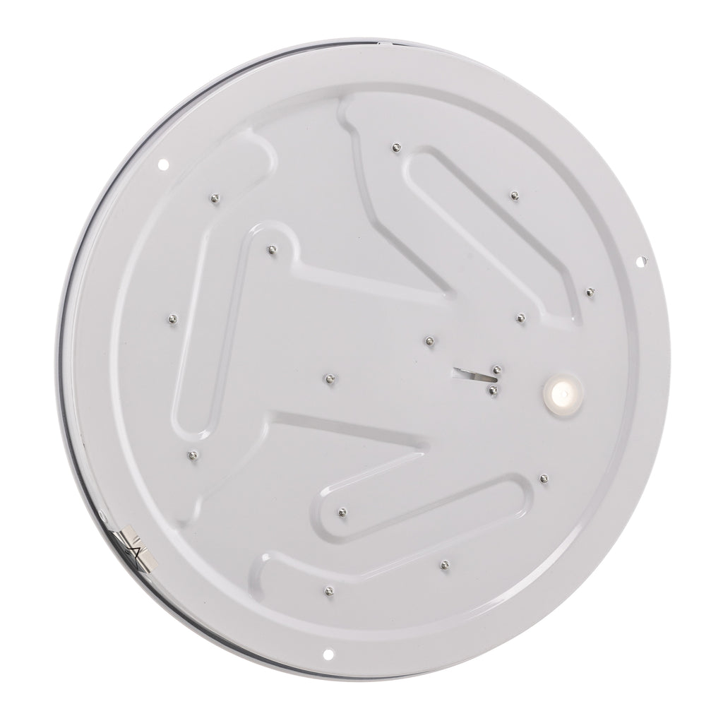 LED taklampe Lana med baklyseffekt svart Ø28 cm oversikt