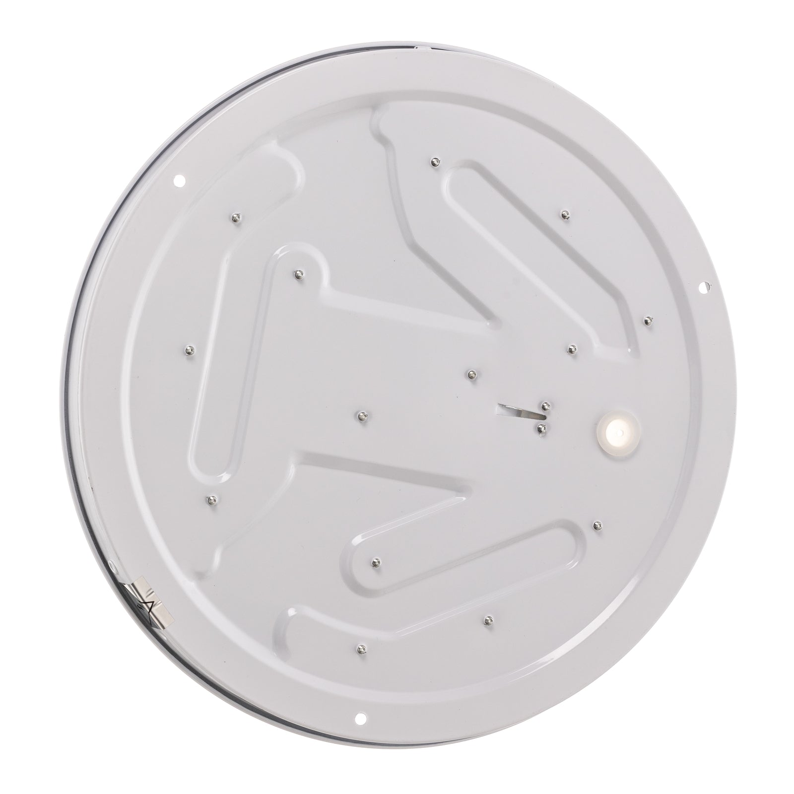 LED taklampe Lana med baklyseffekt svart Ø28 cm oversikt