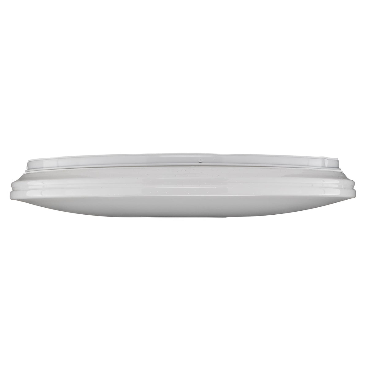LED taklampe Lavinia med bevegelsessensor Ø60 cm lys i bruk