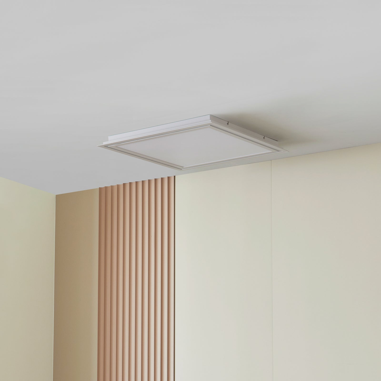 Detalj av LED taklampe Leicy dimbar hvit 64 cm RGB CCT fjernkontroll