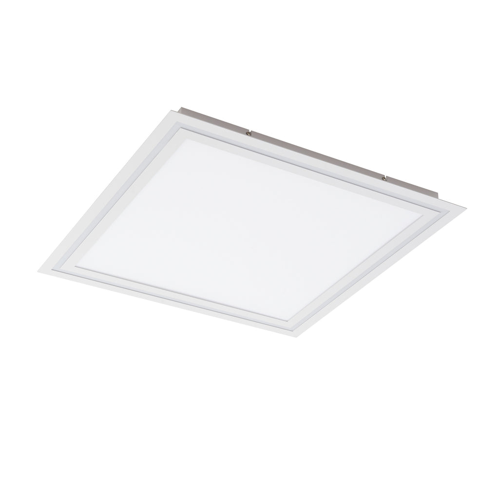 Montert LED taklampe Leicy dimbar hvit 64 cm RGB CCT fjernkontroll i rom