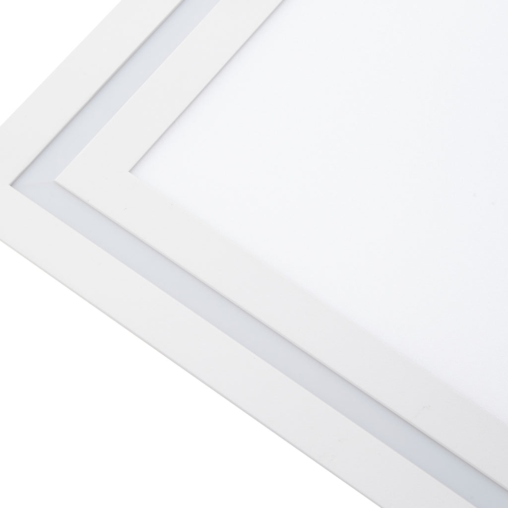 LED taklampe Leicy dimbar hvit 64 cm RGB CCT fjernkontroll i bruk