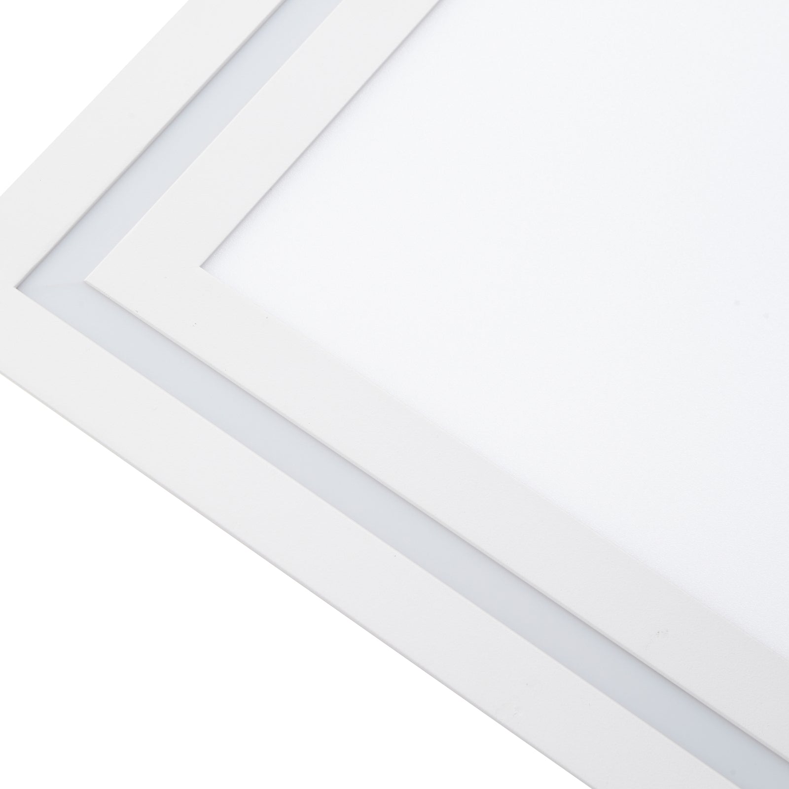 LED taklampe Leicy dimbar hvit 64 cm RGB CCT fjernkontroll i bruk